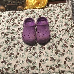 CROCS Kids Vibrant Purple Sandals